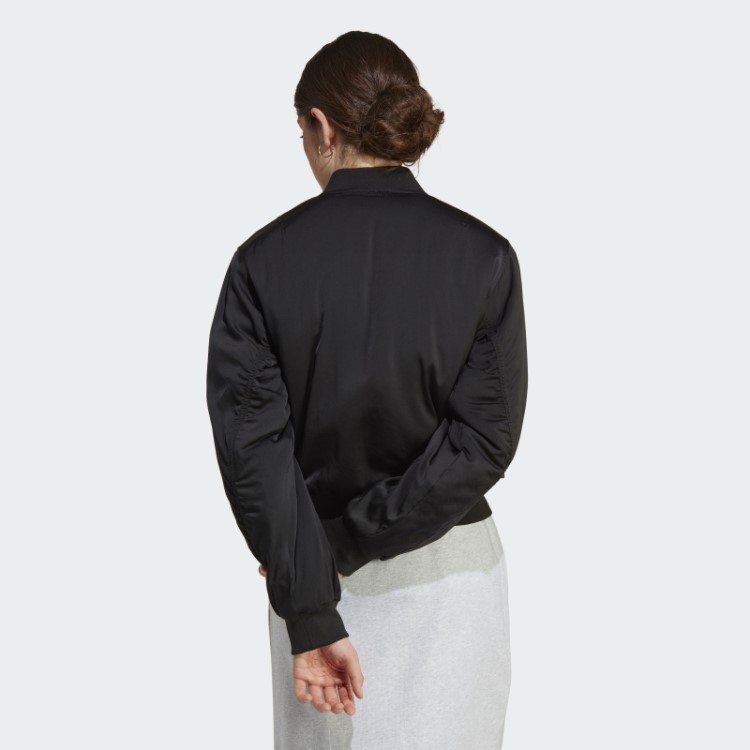 Jaqueta Bomber Premium Essentials Preta Adidas