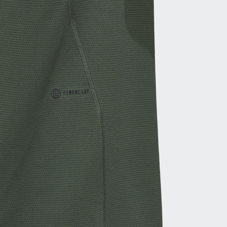 Camiseta De Treino Frontal Com Estampa De Impacto Adidas Green Oxide