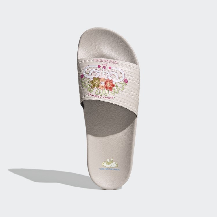 Adidas Adilette Desliza Laranja