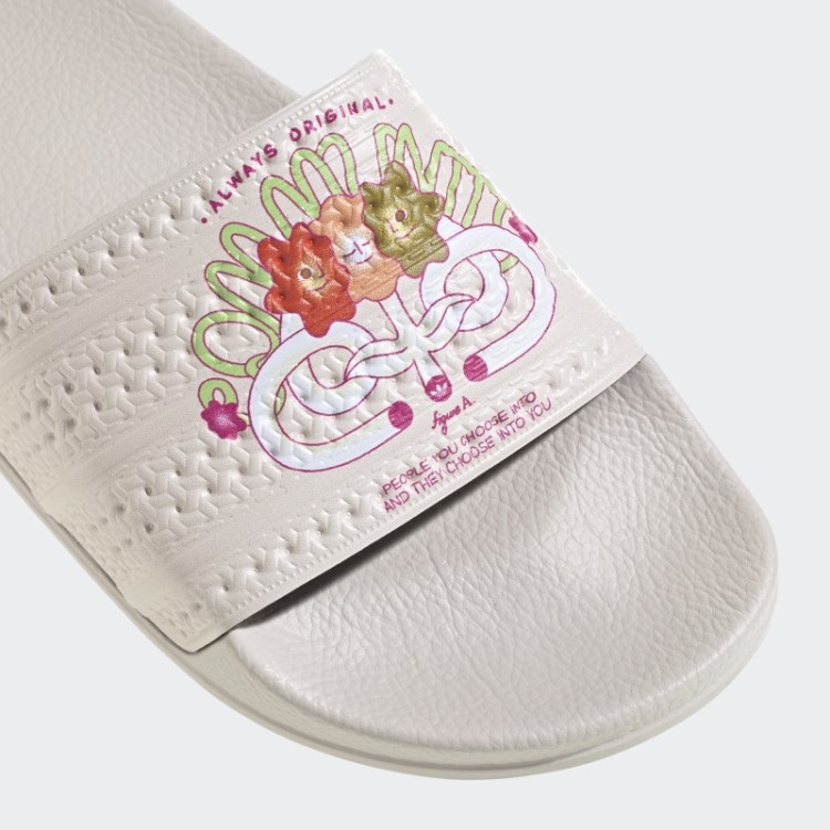 Adidas Adilette Desliza Laranja