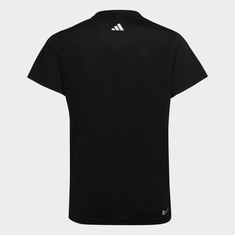 Essentials Aeroready Camiseta Regular Com Logo Adidas Preta