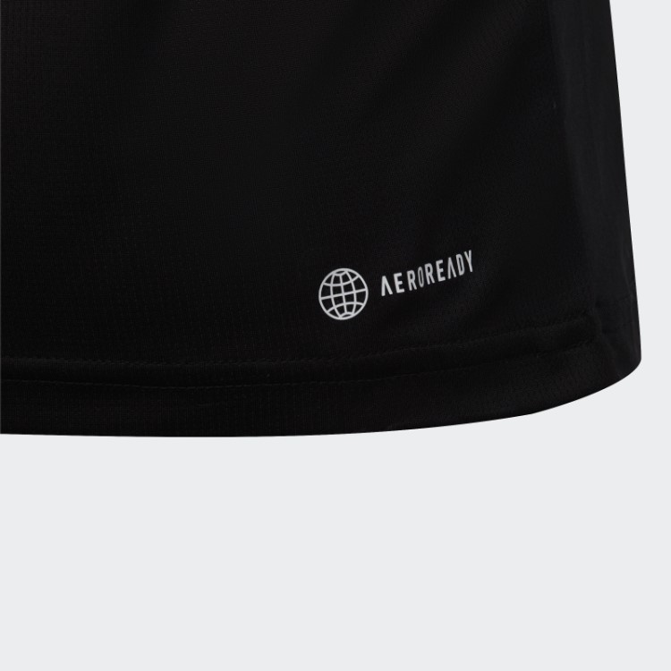 Essentials Aeroready Camiseta Regular Com Logo Adidas Preta