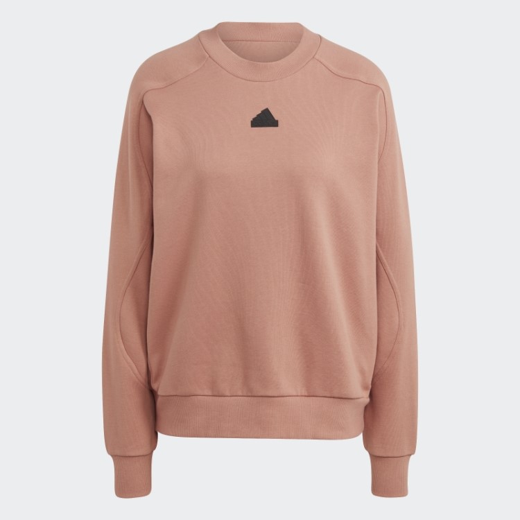 Moletom Adidas Clay City Escape Solto Da Tripulação