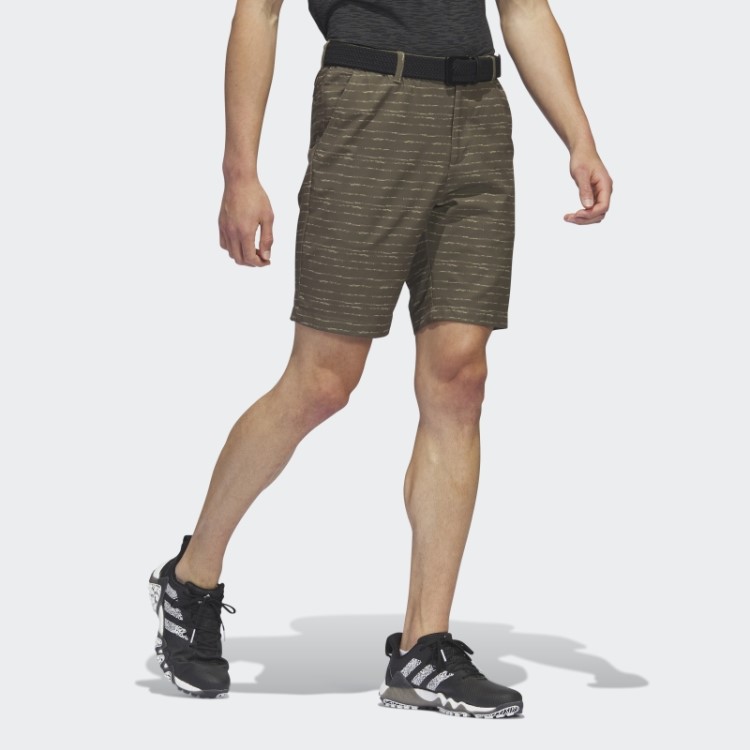 Shorts De Golfe Texturizados De 9 Polegadas Adidas Olive