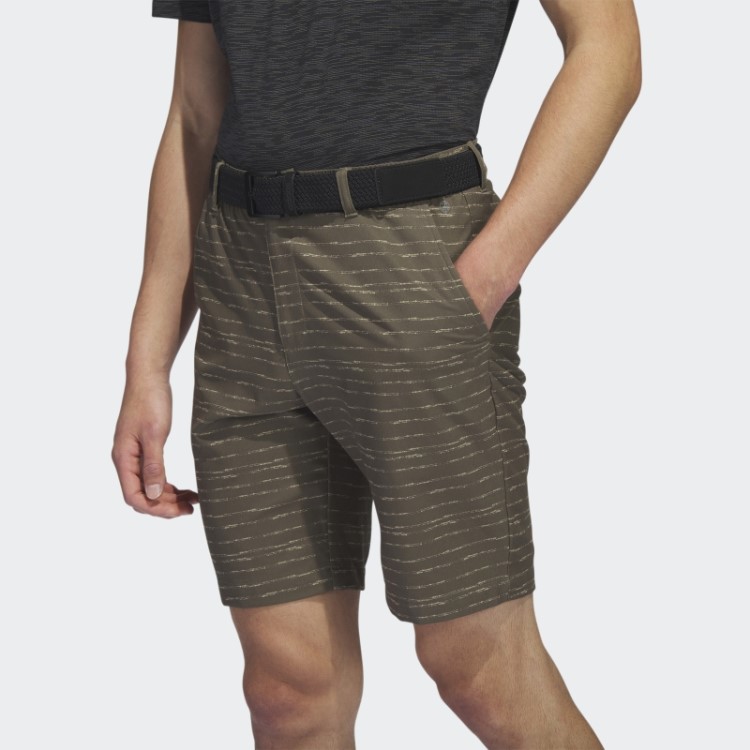 Shorts De Golfe Texturizados De 9 Polegadas Adidas Olive
