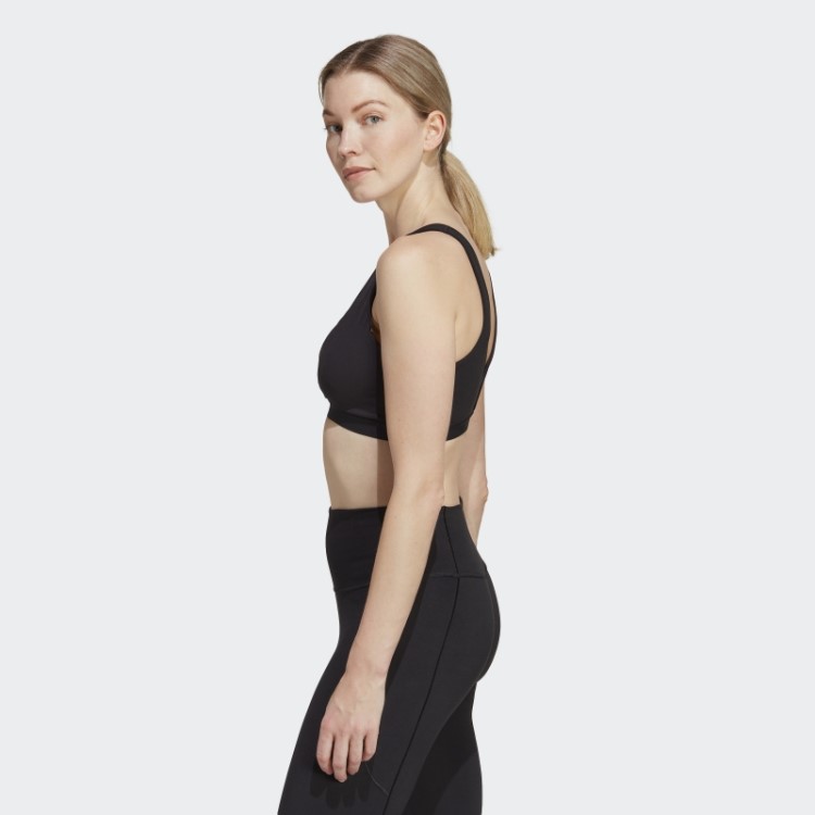 Sutiã De Amamentação Adidas Yoga Essentials Studio Light-support Preto