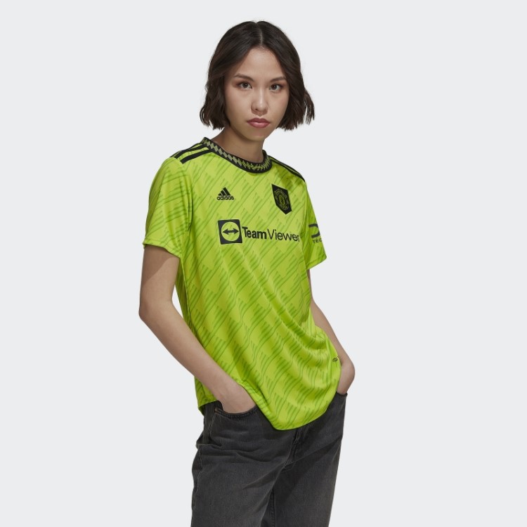 Adidas Manchester United 22/23 Terceira Camisa Slime Hot