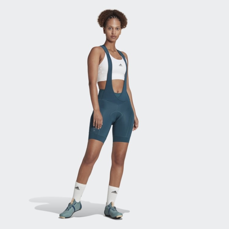 Bermuda De Ciclismo Acolchoada The Parley Verde Adidas