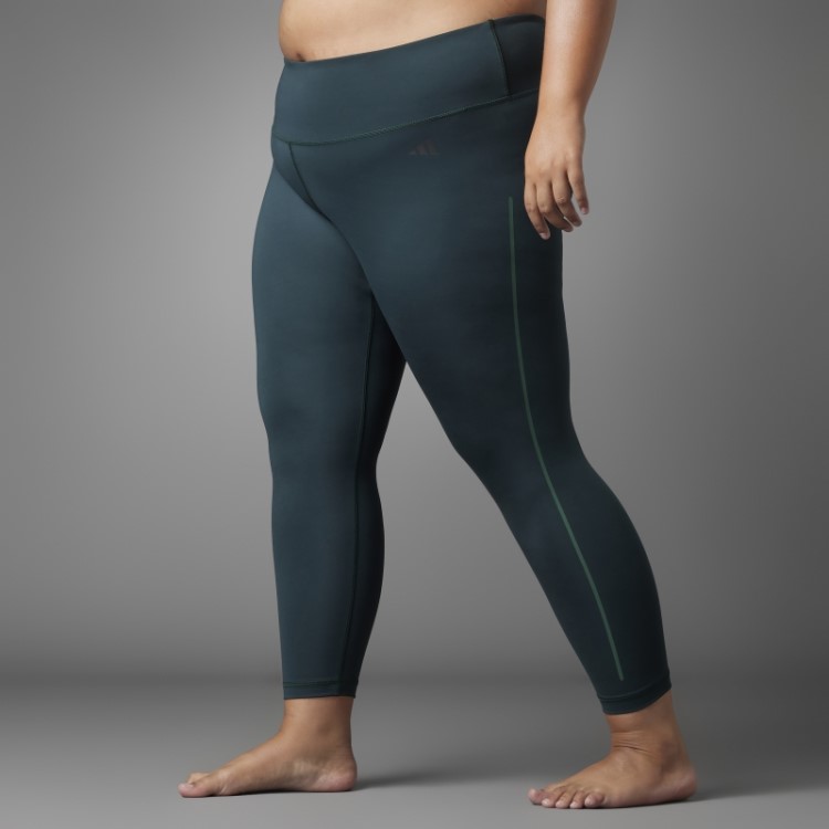 Legging Verde Adidas Authentic Balance Yoga 7/8 (tamanho Grande)
