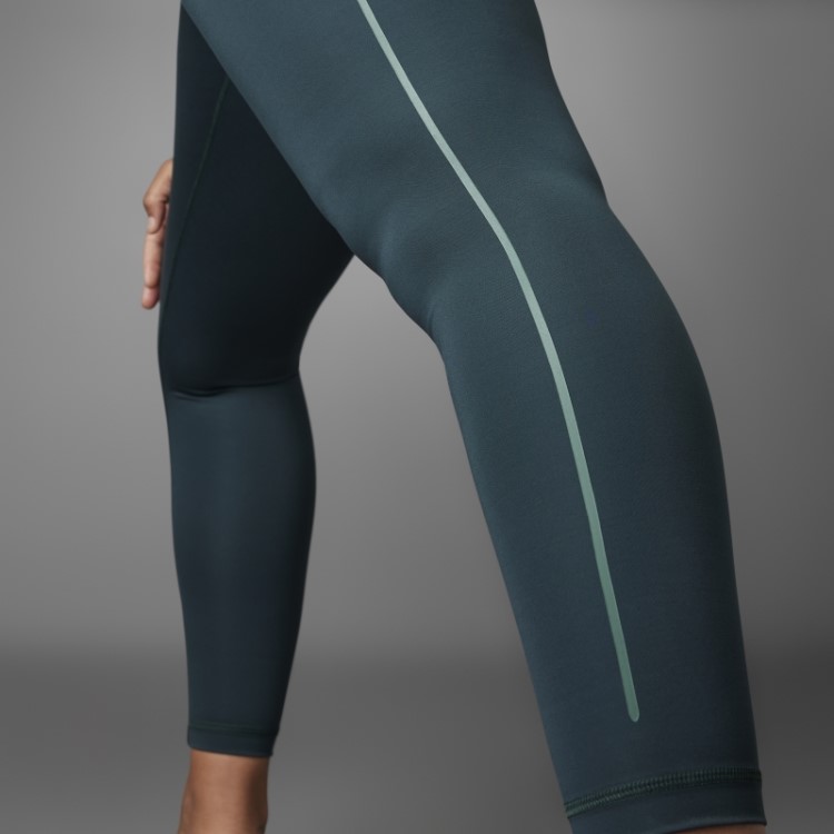 Legging Verde Adidas Authentic Balance Yoga 7/8 (tamanho Grande)