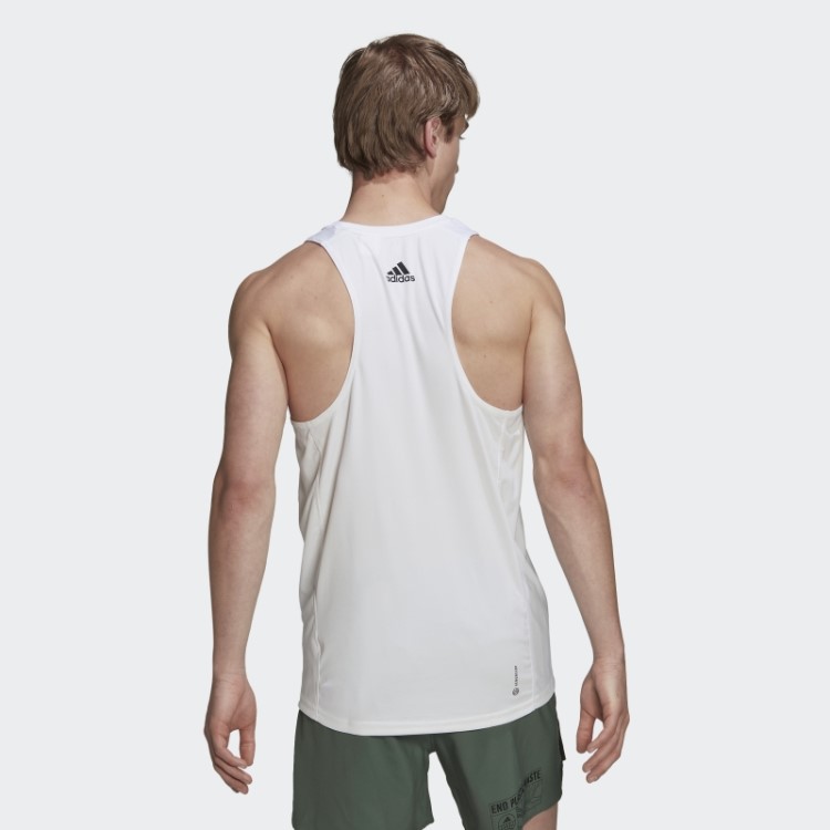 Adidas Own The Run End Plastic Waste Regata Aeroready Graphic Branco