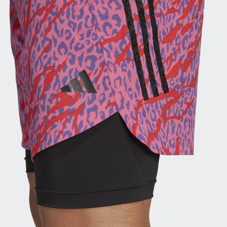 Projetado Para Treinar Shorts Hiit Animal Print Curadoria De Cody Rigsby Adidas Multicolor