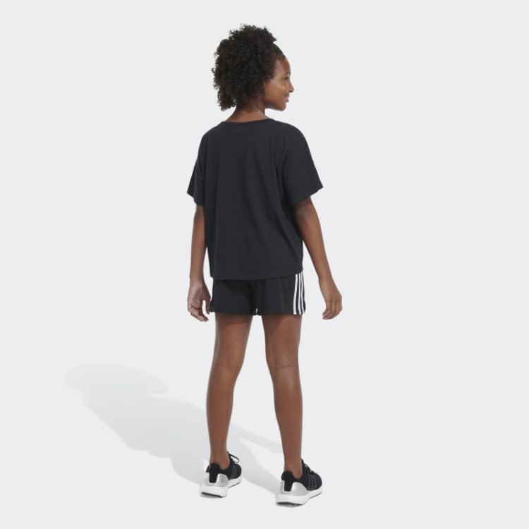 Camiseta Solta Adidas Box Preta