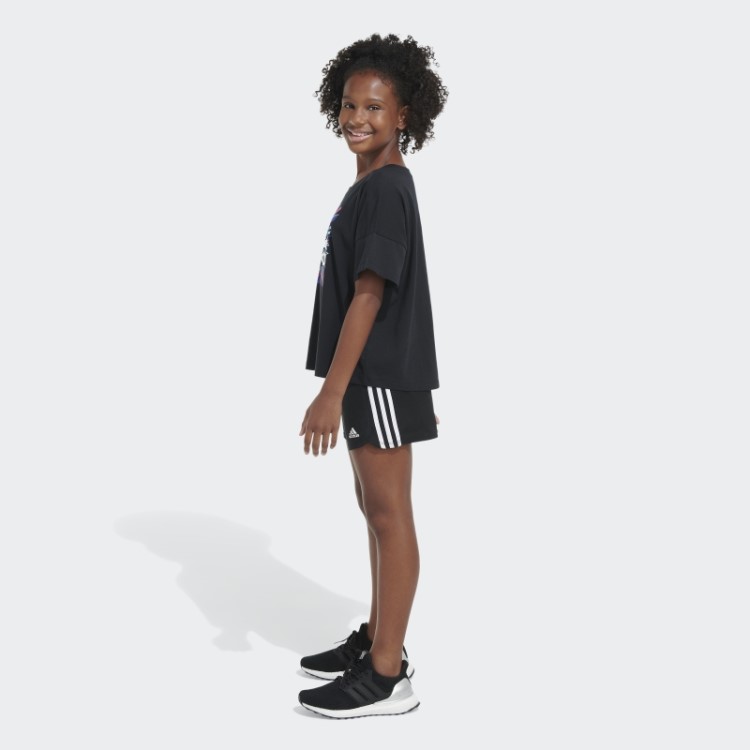 Camiseta Solta Adidas Box Preta