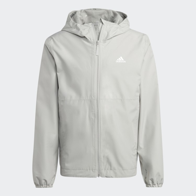 Jaqueta Adidas Metal Grey Essentials Rain.rdy