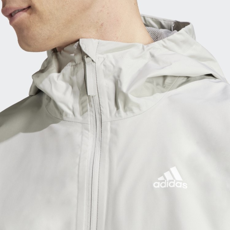 Jaqueta Adidas Metal Grey Essentials Rain.rdy