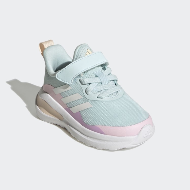Sapatos Esportivos Fortarun Com Cadarço Elástico E Tira Superior Adidas Azul