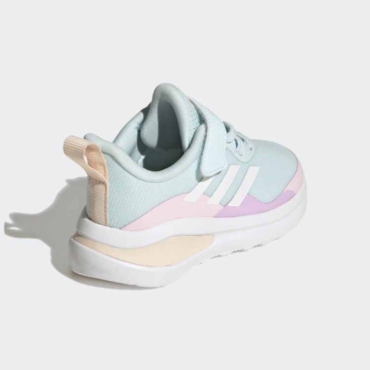 Sapatos Esportivos Fortarun Com Cadarço Elástico E Tira Superior Adidas Azul