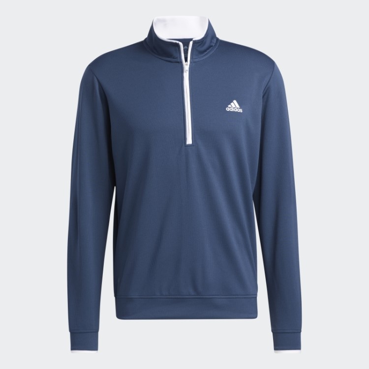 Moletom Com Zíper Azul Adidas