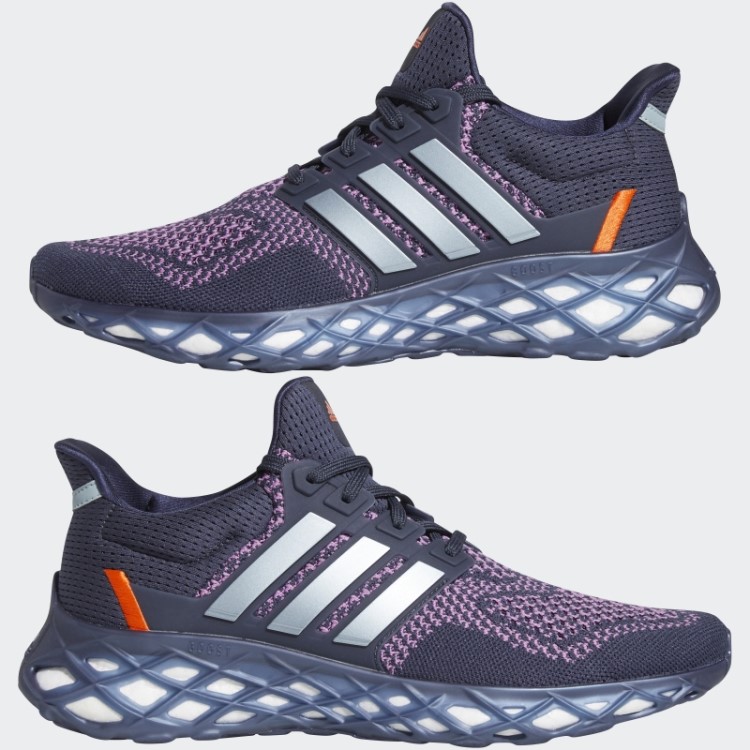 Tênis De Estilo De Vida Esportivo Adidas Ultraboost Web Dna Azul Marinho