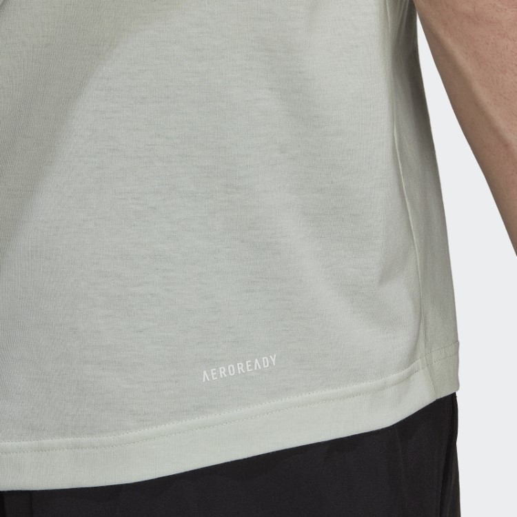 Camiseta Esportiva Verde Aeroready Projetada Para Se Mover Adidas