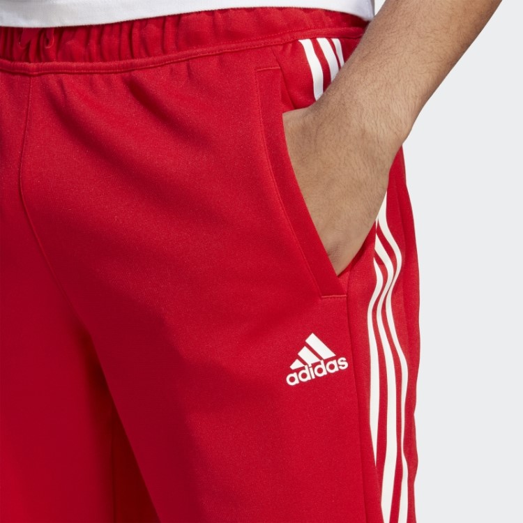 Calça Tiro Suit Up Estilo De Vida Escarlate Adidas