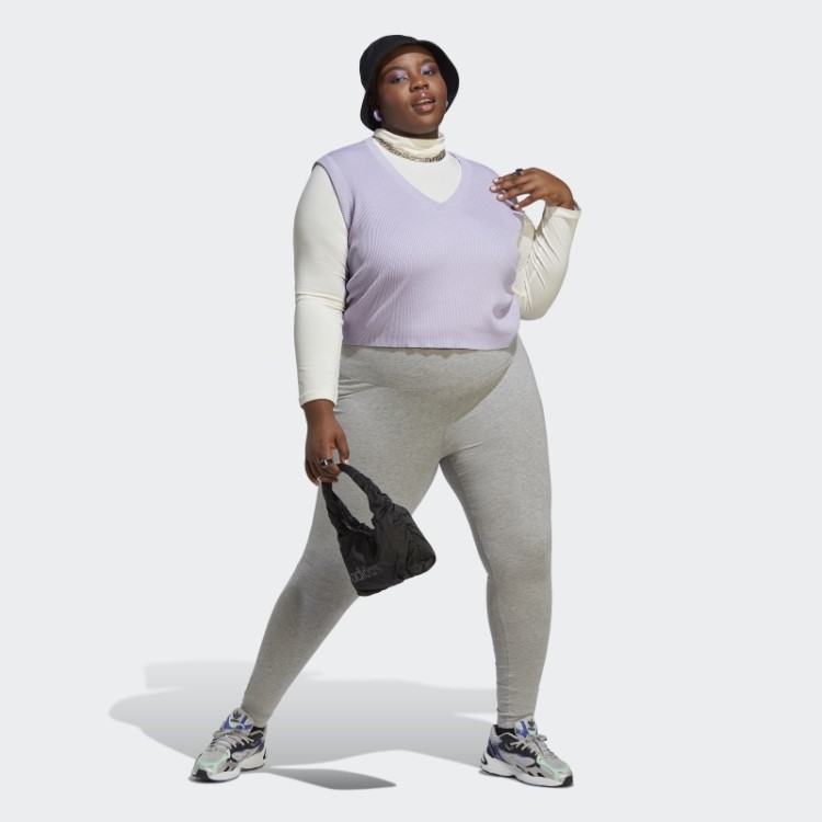 Leggings Essenciais Adicolor Cinza Médio (tamanho Grande) Adidas