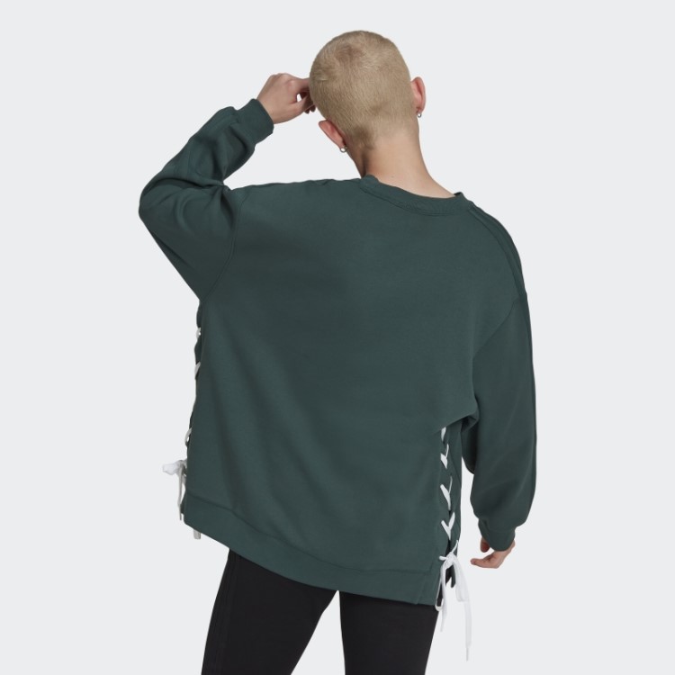Moletom Verde Mineral Sempre Original Da Tripulação Adidas