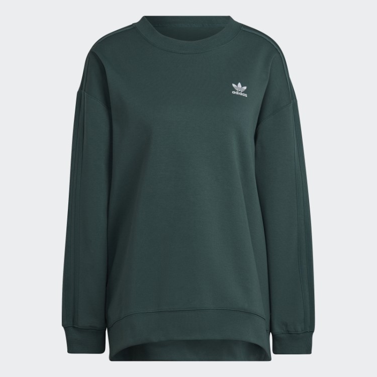 Moletom Adidas Verde Mineral Sempre Original Com Amarração