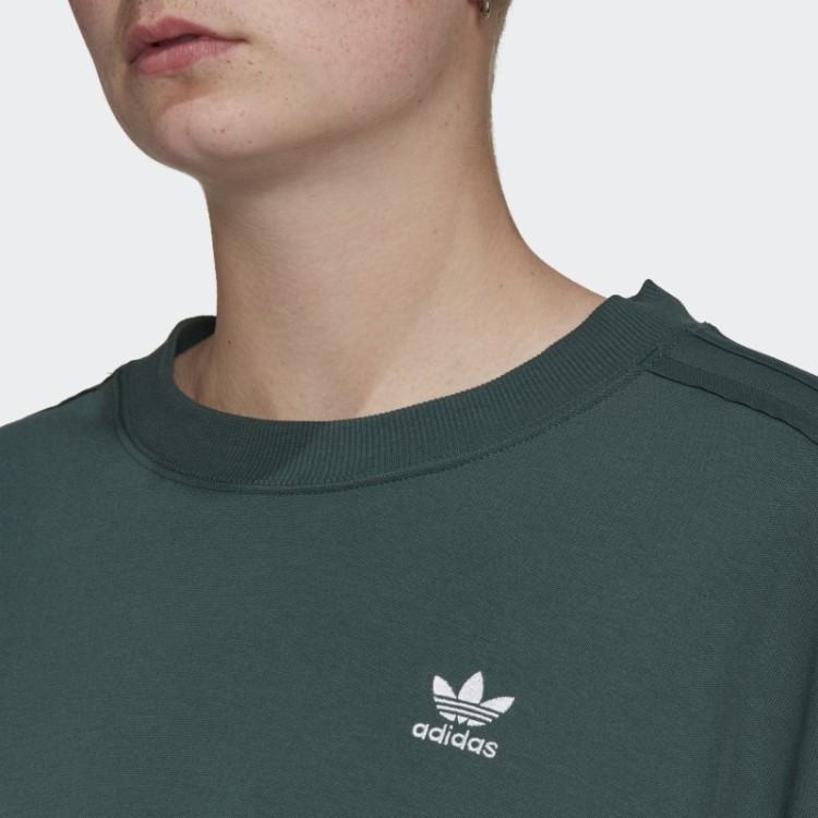 Moletom Adidas Verde Mineral Sempre Original Com Amarração