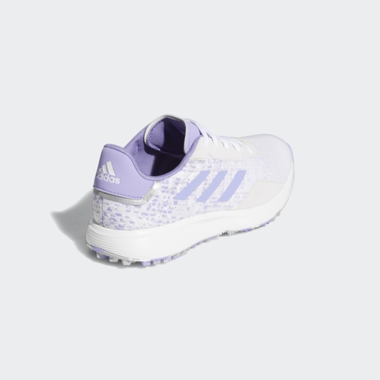 Elegante Tênis De Golfe Sem Pontas S2g Cinza Da Adidas Junior