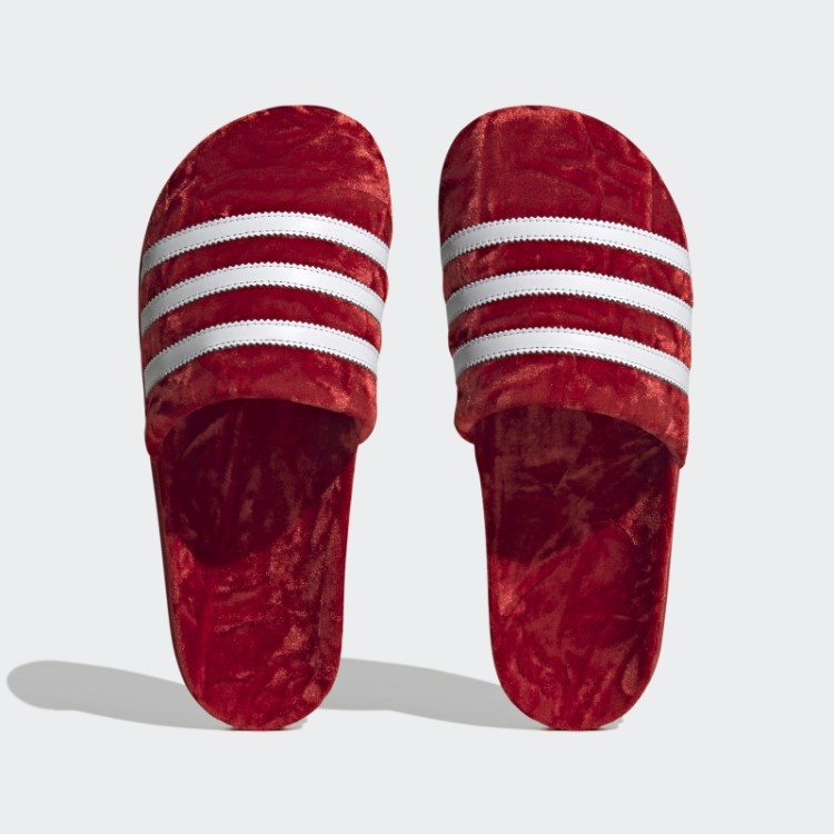 Adimule Slides Vermelho Adidas