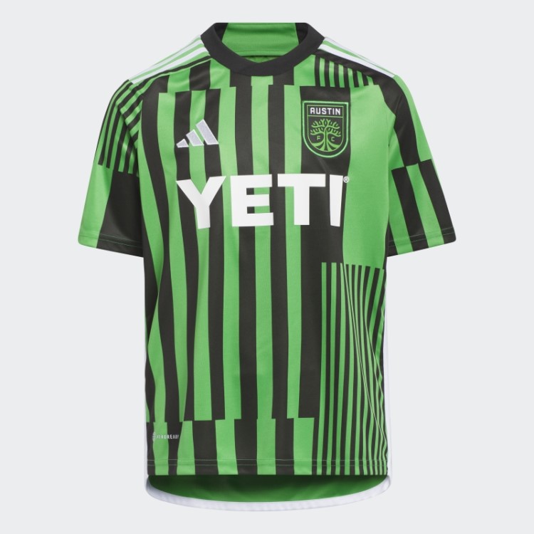 Adidas Austin Fc 23/24 Casa Camisa Verde Real