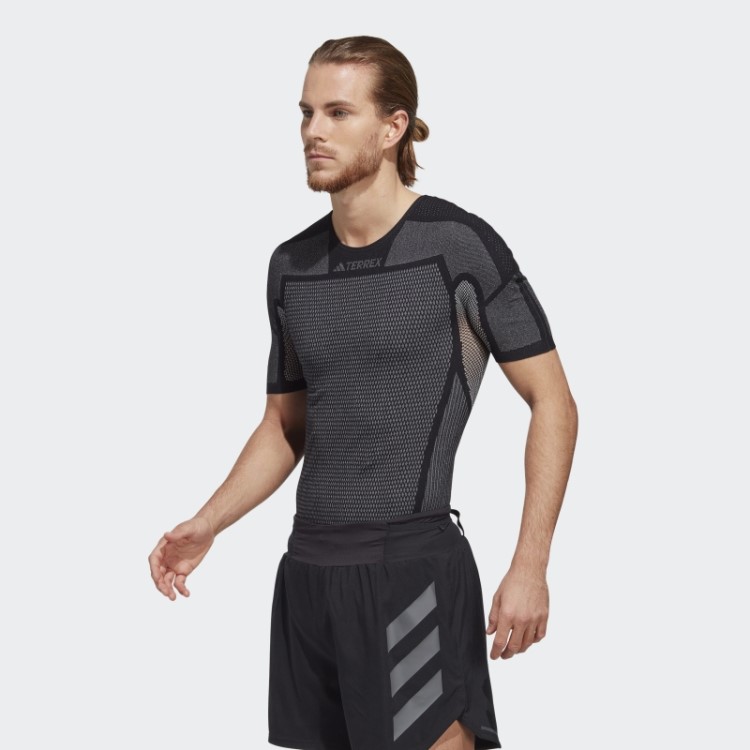 Camiseta Adidas Terrex Drynamo Manga Curta Baselayer Preta