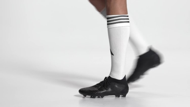 Precisão Preta Adidas Predador.1 Chuteiras Para Chão Firme