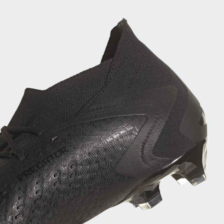 Precisão Preta Adidas Predador.1 Chuteiras Para Chão Firme