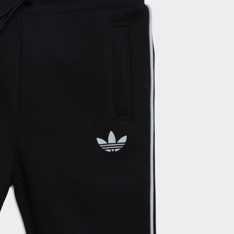Conjunto De Tripulação Adidas Adicolor Carbono