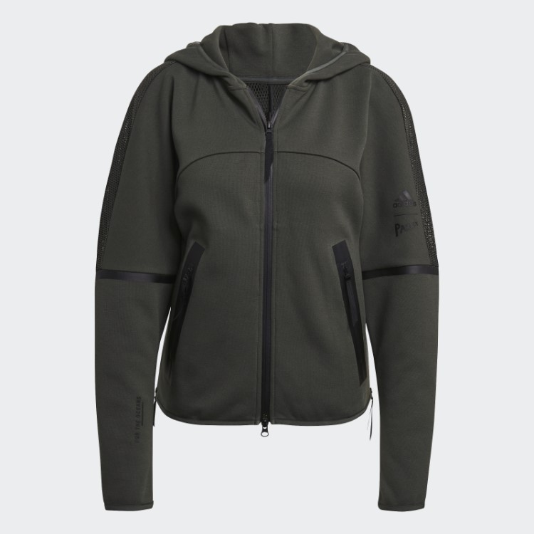 Adidas Z.n.e. Moletom Com Capuz Parley Terra Quente