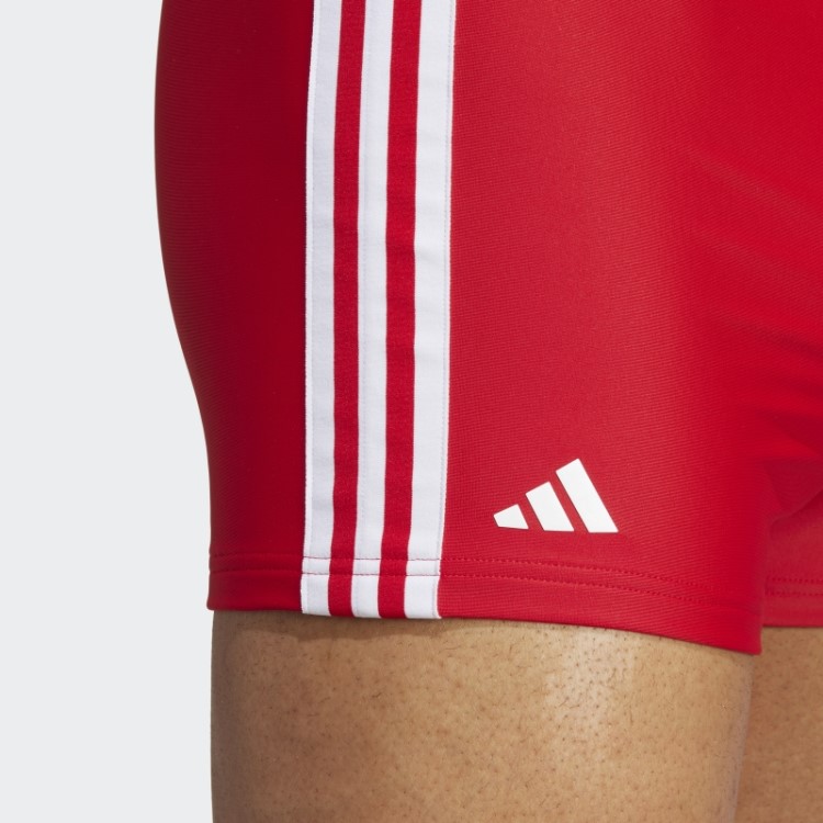 Cuecas De Banho Clássicas Escarlates Com As 3 Riscas Adidas