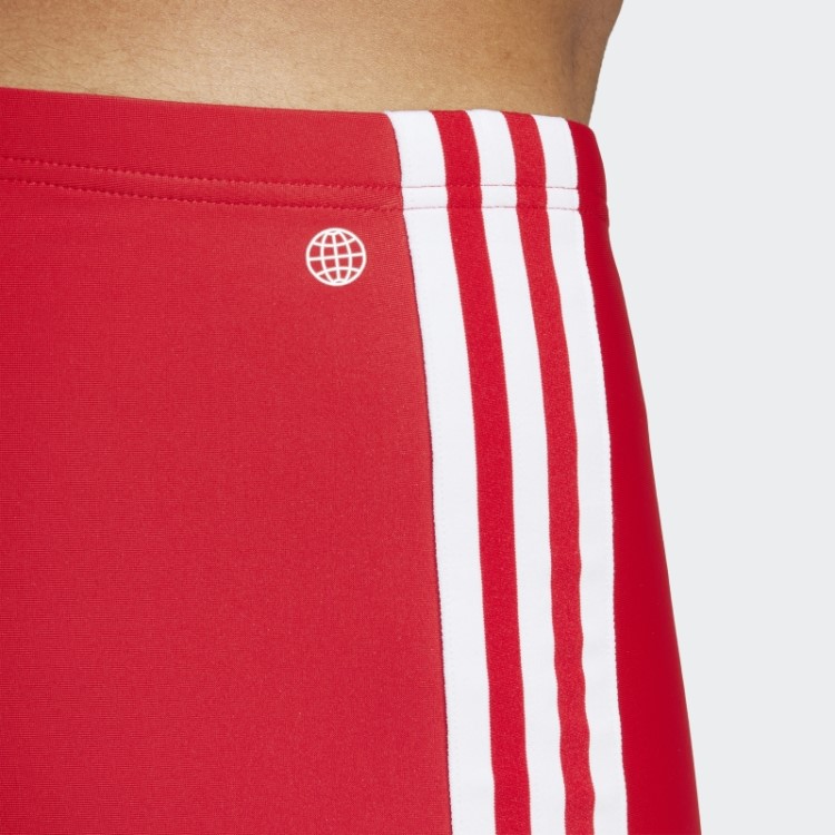 Cuecas De Banho Clássicas Escarlates Com As 3 Riscas Adidas