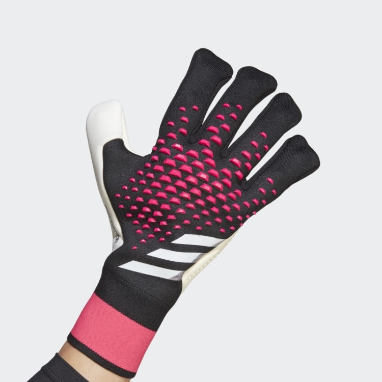 Luvas De Goleiro Adidas Predator Pro Pro Fingersave Pretas