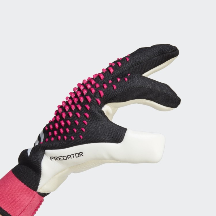 Luvas De Goleiro Adidas Predator Pro Pro Fingersave Pretas