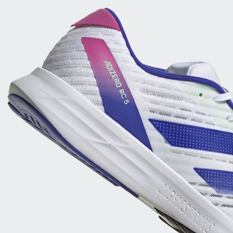 Tênis De Corrida Branco Adizero Rc 5 Adidas