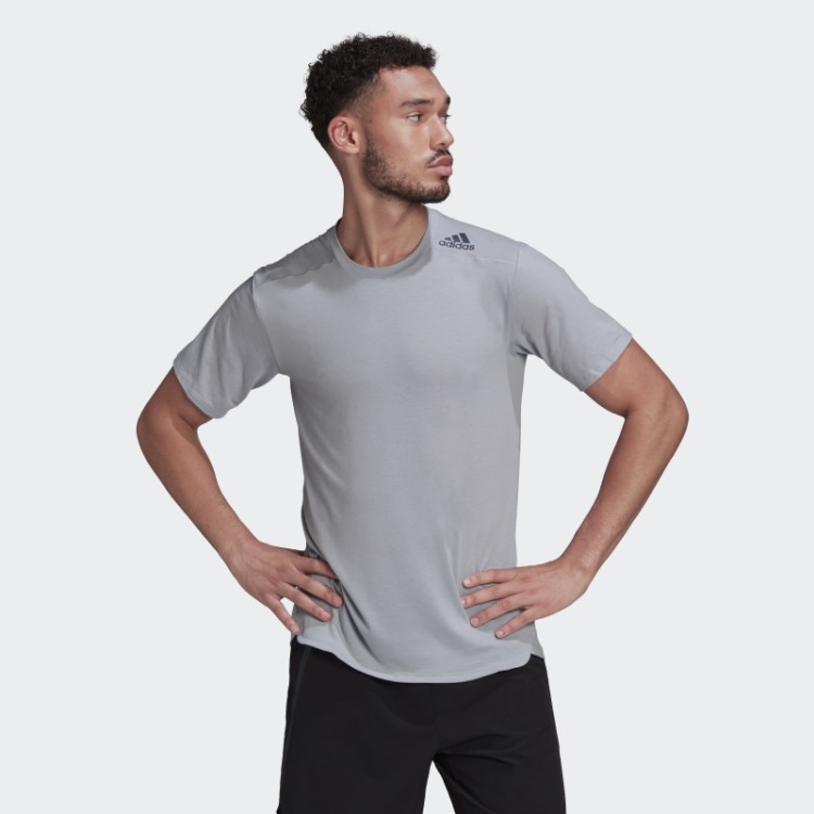 Projetado Para Camiseta De Treino Adidas Prata