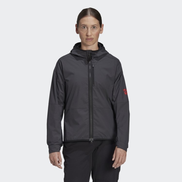 Jaqueta Preta Five Ten Wind Adidas