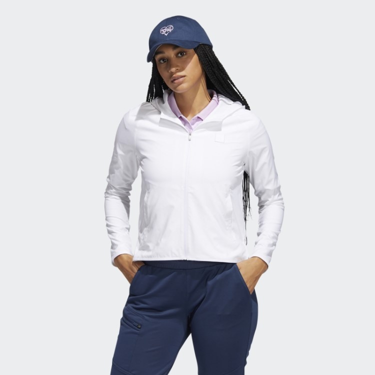 Wind.rdy Moletom Forrado Adidas White Fashion