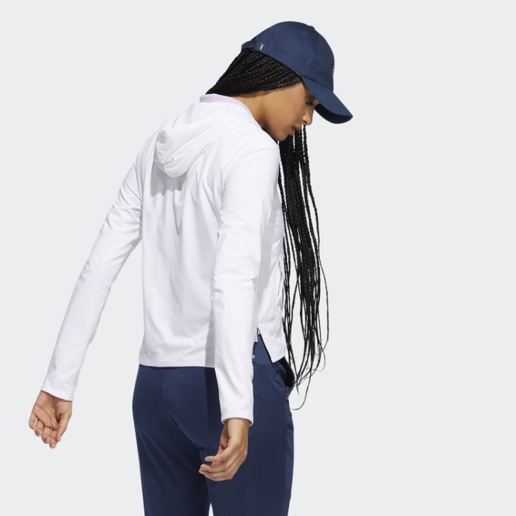 Wind.rdy Moletom Forrado Adidas White Fashion