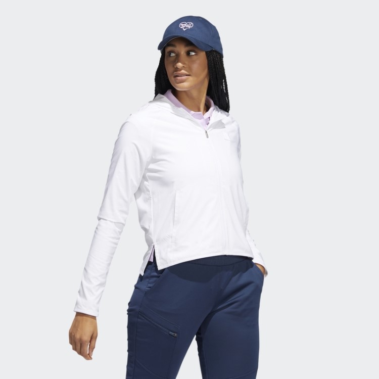 Wind.rdy Moletom Forrado Adidas White Fashion