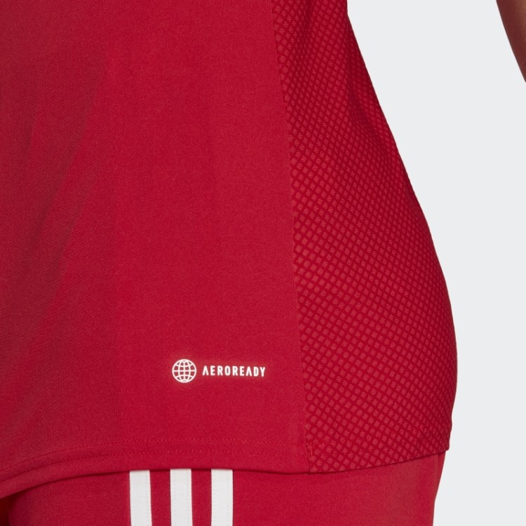 Camisa Da Liga Tiro 23 Vermelho Adidas