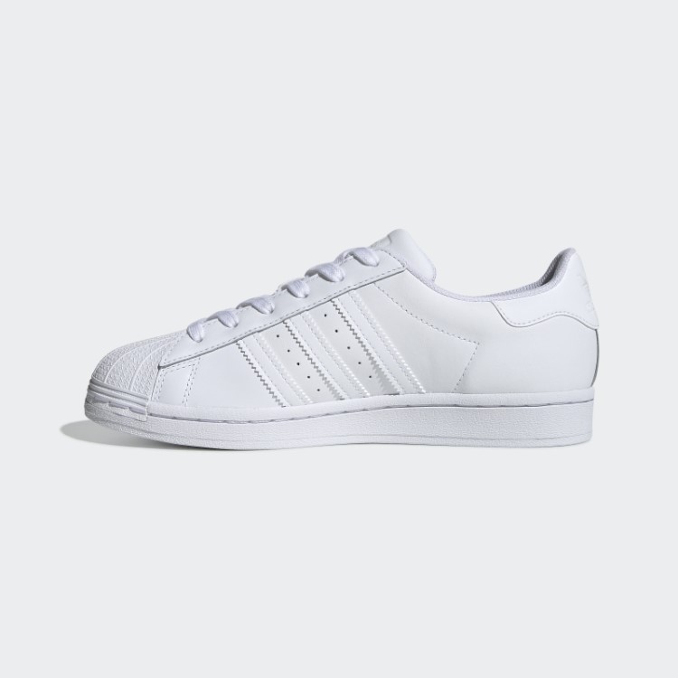 Sapatos Superstar Adidas Branco Quente